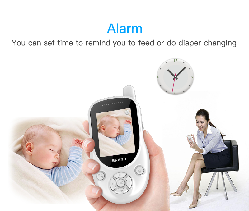 2.4 inch baby monitor HD baby monitor voice intercom wireless childcare device